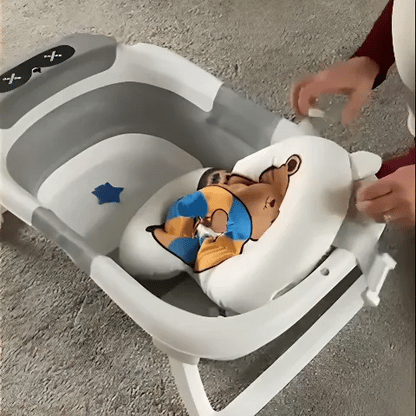 Baignoire bébé sur pied | Ergonomique pliable