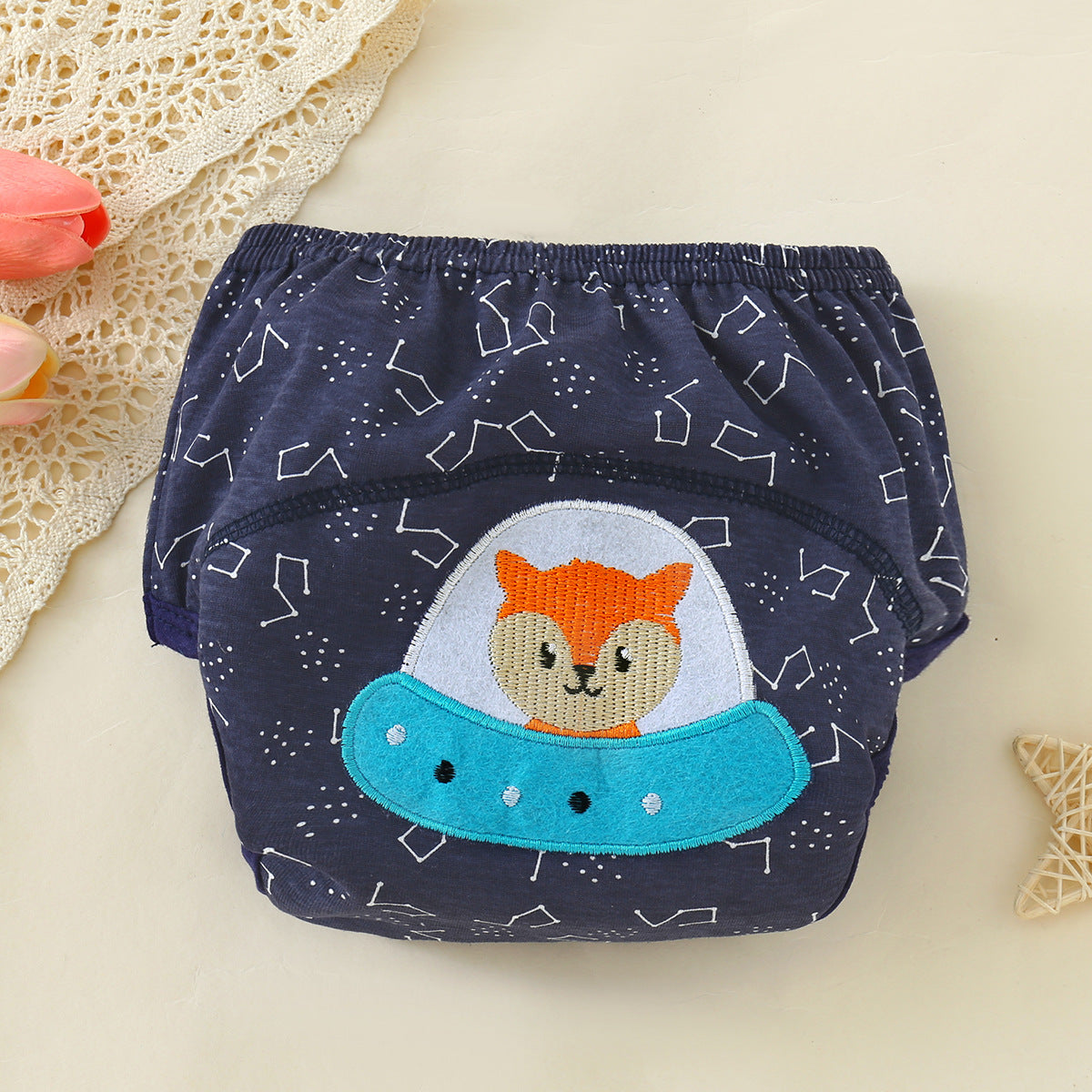 Couche lavable renard 