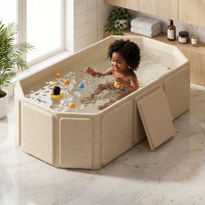 fillette_baignoire