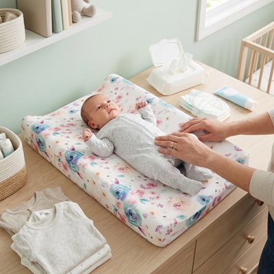 Housse matelas à langer 