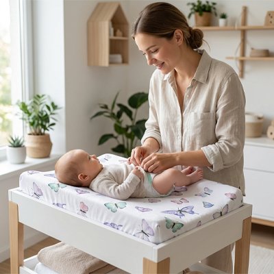 matelas à langer housse 