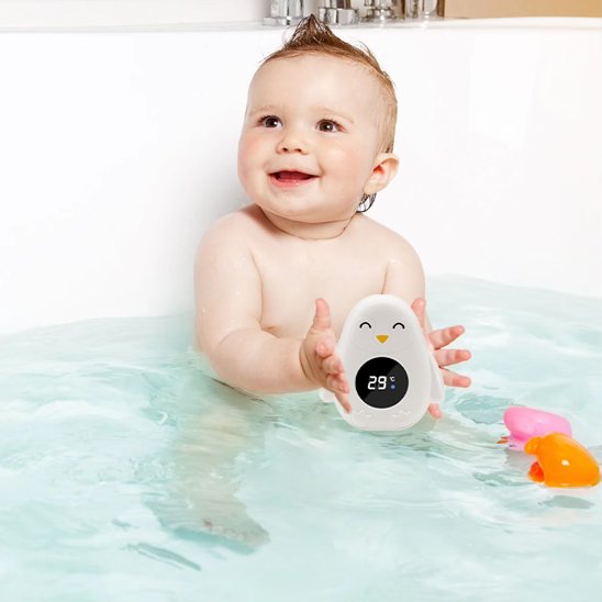 Thermomètre bain bébé 